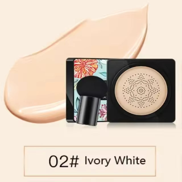 Mushroom Head Air Cushion, CC Cream Natural Moisturizing Foundation Concealer Whitening Oil-control Makeup Cosmetics BB Cream